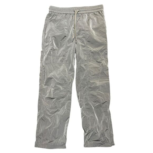 Kith Wrinkle Nylon Colden Pant Canvas Tan Metallic KHM060126 Men's Sz M - Picture 2 of 6